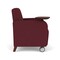 Lesro Siena Lounge Reception Guest Chair W/ Swivel Tablet, 27 in W 29.5 in L 32.5 in H SN1101 - alternate 2
